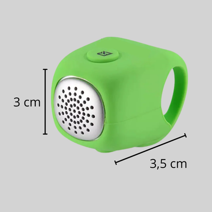 Clacson per bicicletta – Clacson compatto in silicone con suono chiaro
