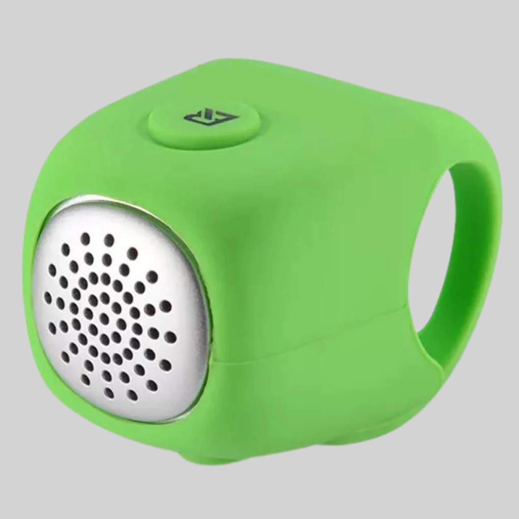 Clacson per bicicletta – Clacson compatto in silicone con suono chiaro