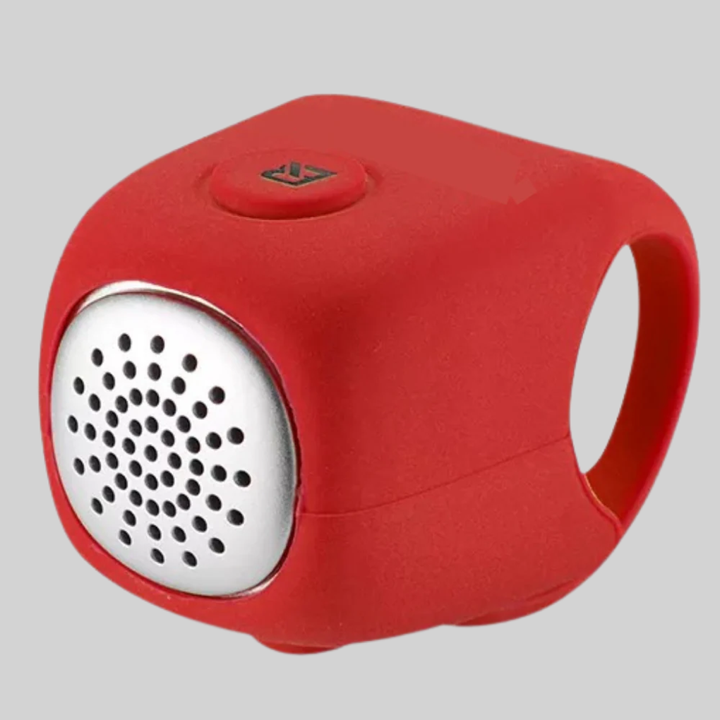 Clacson per bicicletta – Clacson compatto in silicone con suono chiaro
