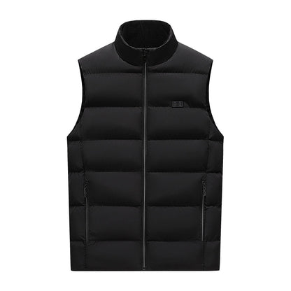Giacca riscaldata unisex con temperatura regolabile e materiale idrorepellente