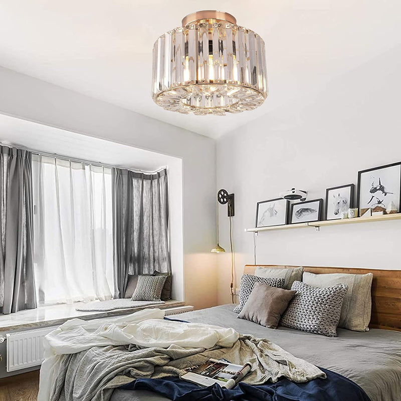 Elegant Crystal Ceiling Light - Luxurious and Stylish Design