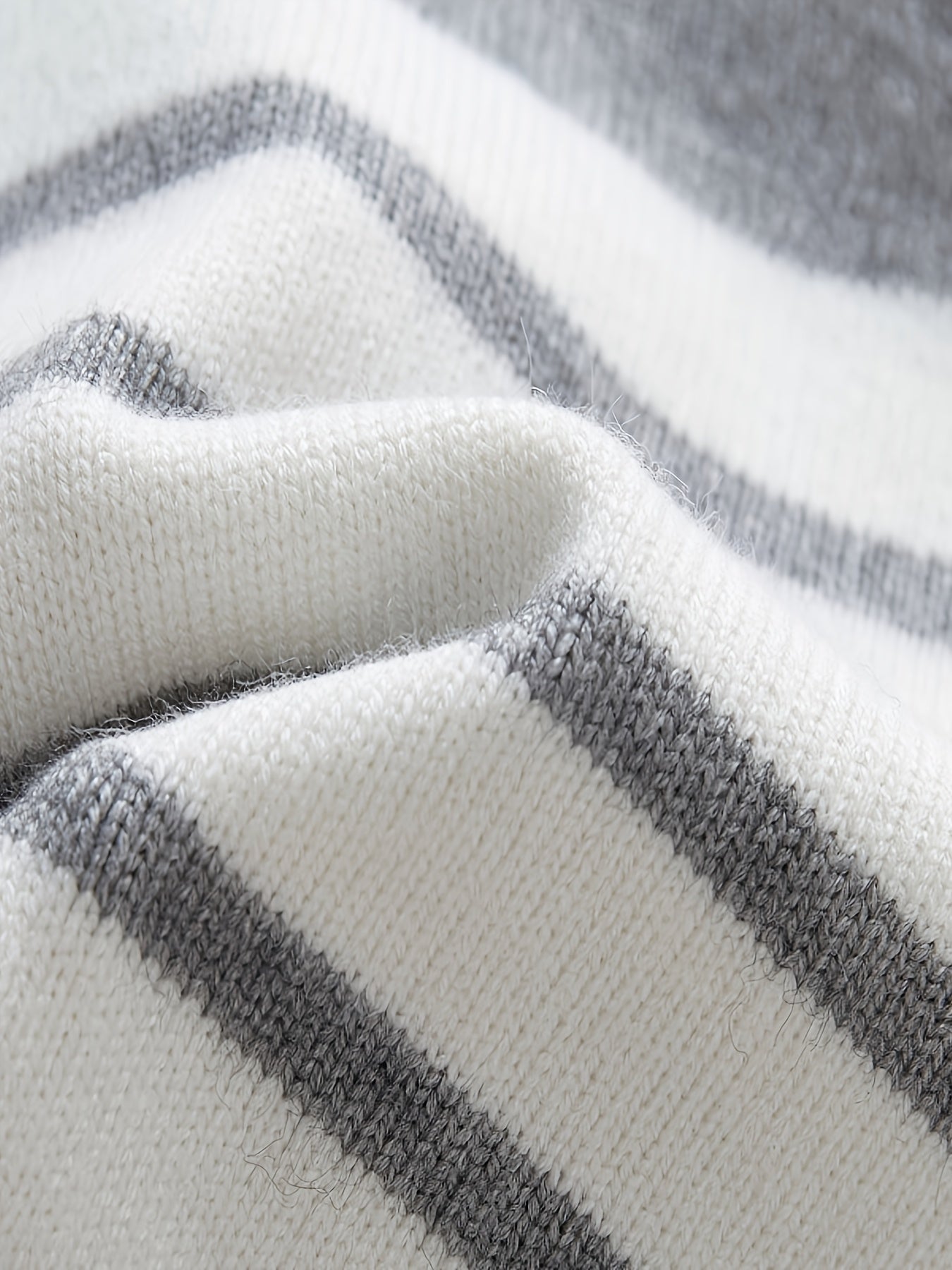 Baby Toddler Striped Knitted Sweater - Edrian
