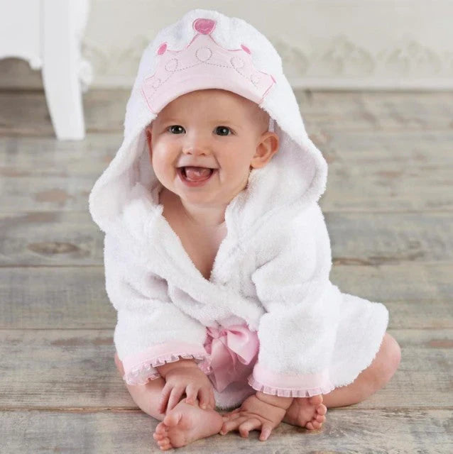 Soft Baby Bathrobe with Animal Design – Absorbent, Comfortable and Ideal After Bathing