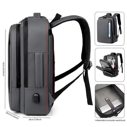 Backpack with USB Charging Port