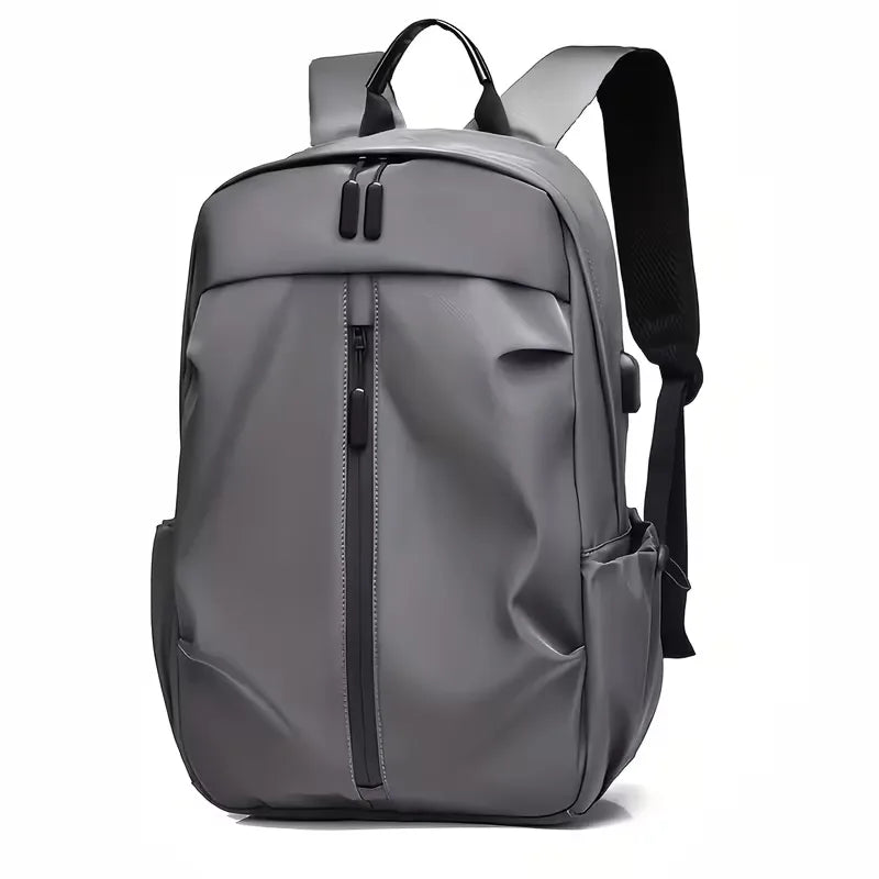 Backpack with USB and Zipped Pocket