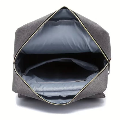 Backpack with flap and adjustable shoulder straps