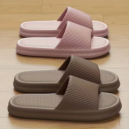 Bad slippers with thick sole