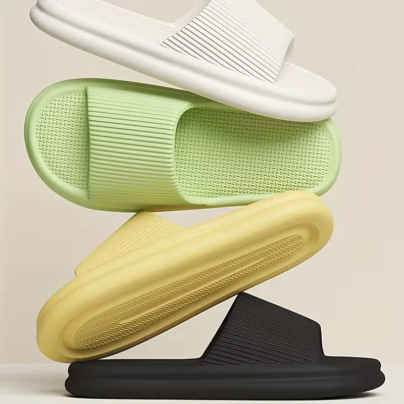 Bad slippers with thick sole