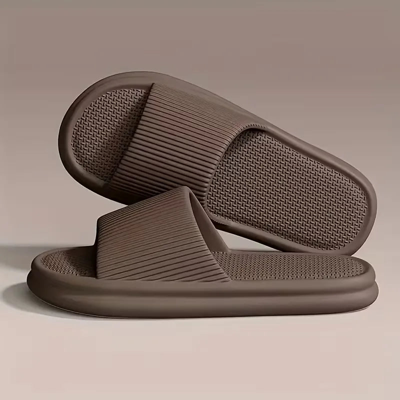 Bad slippers with thick sole
