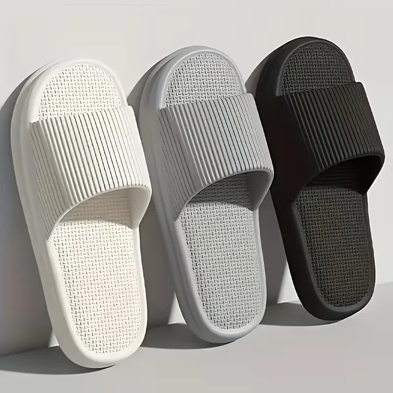 Bad slippers with thick sole