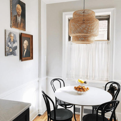 Lampada a sospensione in bambù – Fatto a mano e dal design moderno