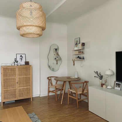 Lampada a sospensione in bambù – Fatto a mano e dal design moderno