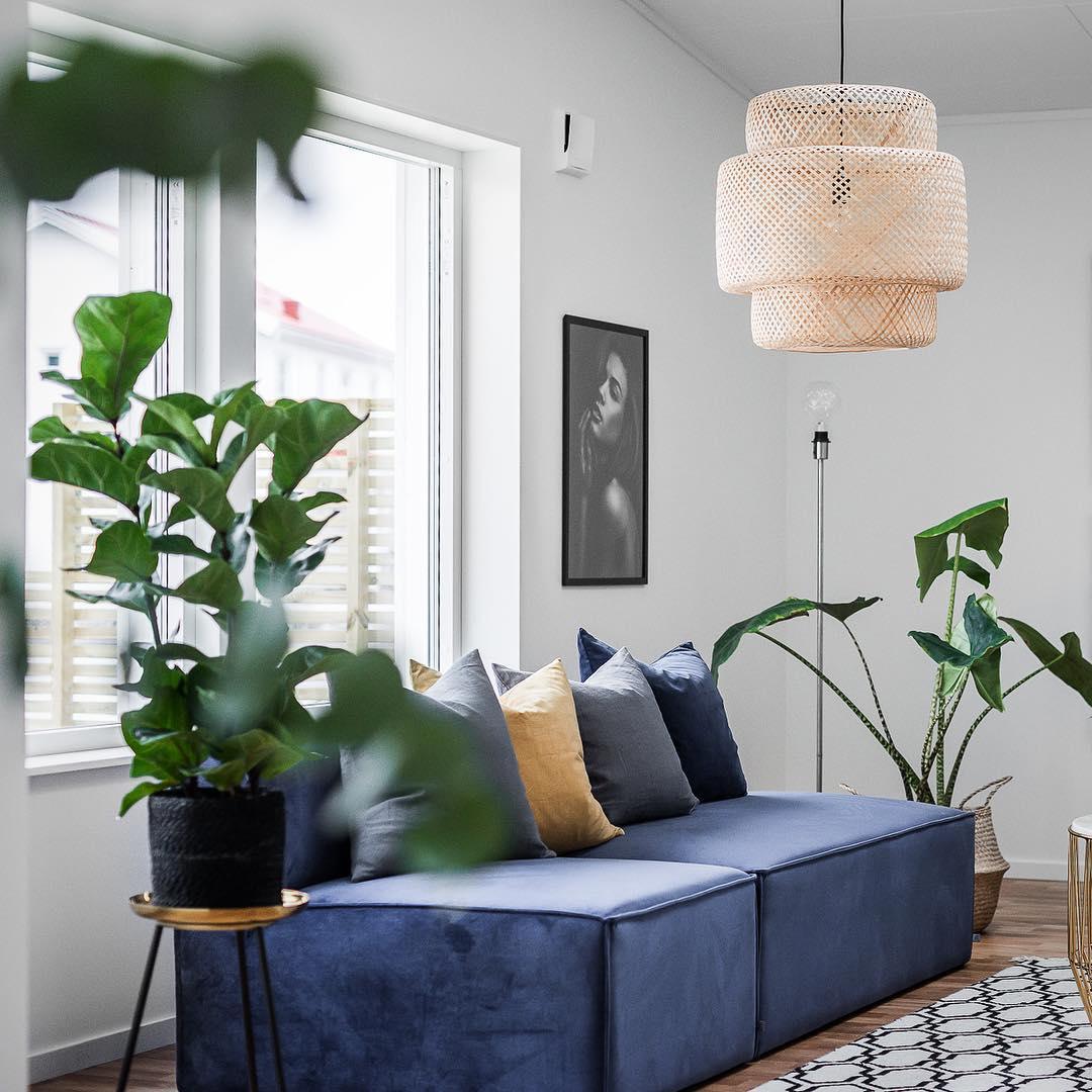 Lampada a sospensione in bambù – Fatto a mano e dal design moderno
