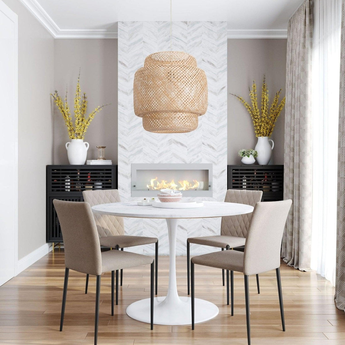 Bamboe hanglamp – Handgemaakt en modern design