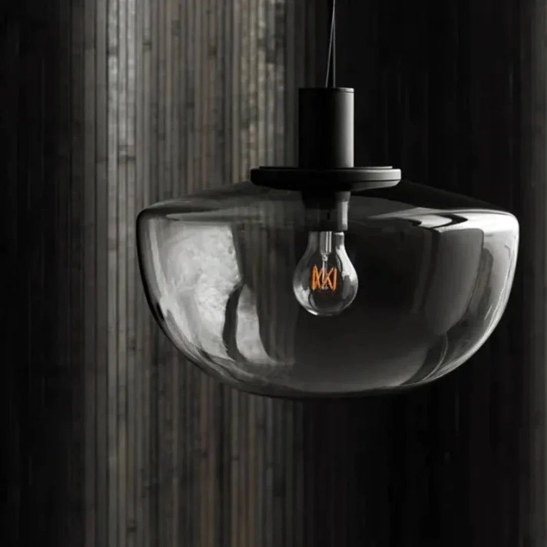 SphereGlow Pendant Lamp – Modern Glass Design