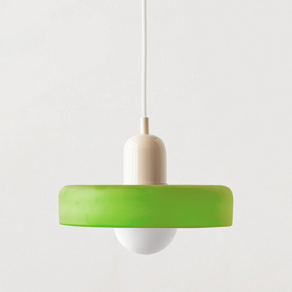 Lámpara colgante de vidrio de diseño Bauhaus – Artística, moderna y atemporal