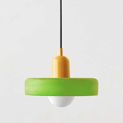 Lámpara colgante de vidrio de diseño Bauhaus – Artística, moderna y atemporal