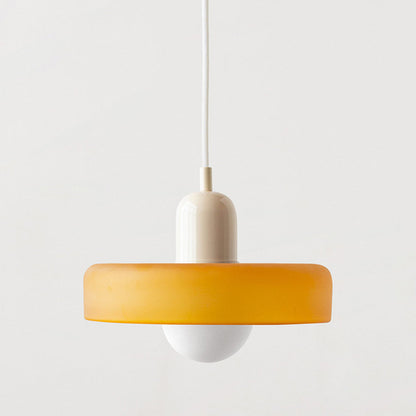 Lámpara colgante de vidrio de diseño Bauhaus – Artística, moderna y atemporal