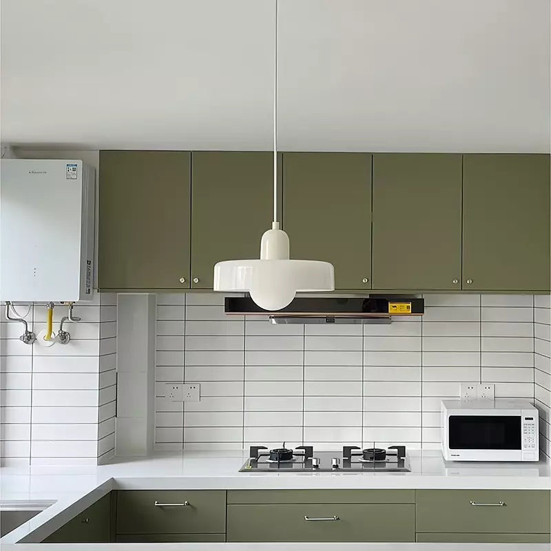 Lámpara colgante de vidrio de diseño Bauhaus – Artística, moderna y atemporal