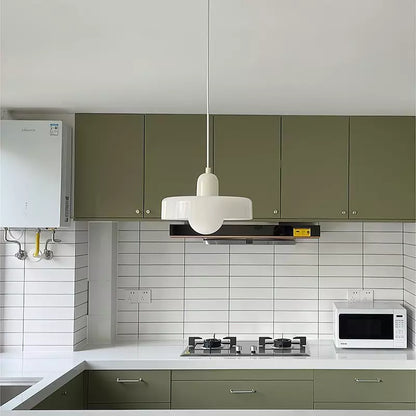 Lámpara colgante de vidrio de diseño Bauhaus – Artística, moderna y atemporal