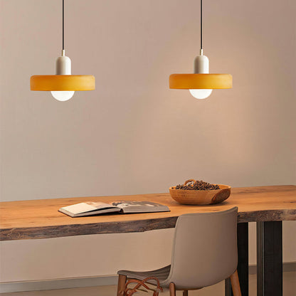 Lámpara colgante de vidrio de diseño Bauhaus – Artística, moderna y atemporal