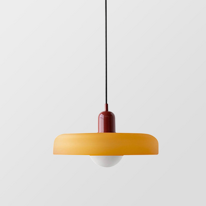 Lámpara colgante de vidrio de diseño Bauhaus – Artística, moderna y atemporal