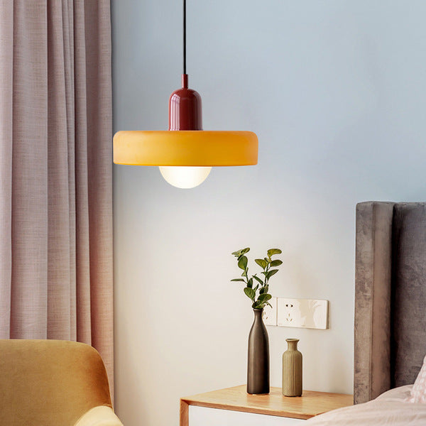 Lámpara colgante de vidrio de diseño Bauhaus – Artística, moderna y atemporal