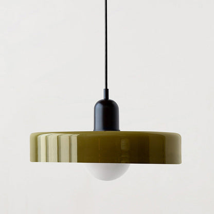 Lámpara colgante de vidrio de diseño Bauhaus – Artística, moderna y atemporal
