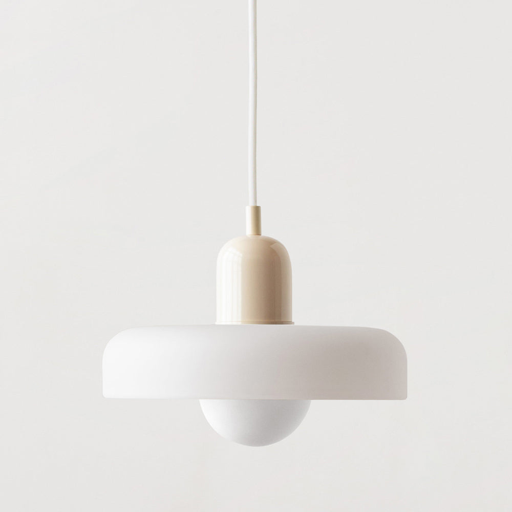 Lámpara colgante de vidrio de diseño Bauhaus – Artística, moderna y atemporal