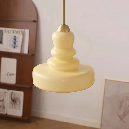 Farebné závesné svietidlo Calabas Bauhaus