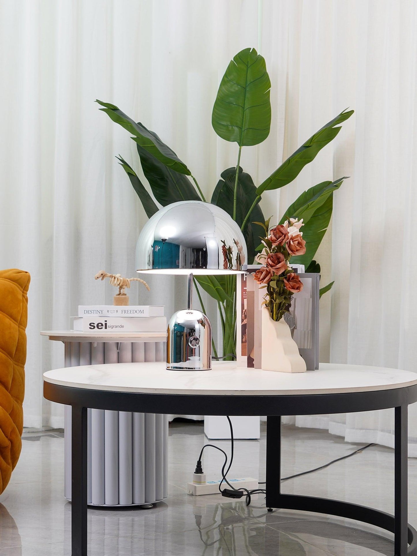 Bell-Inspired Table Lamp