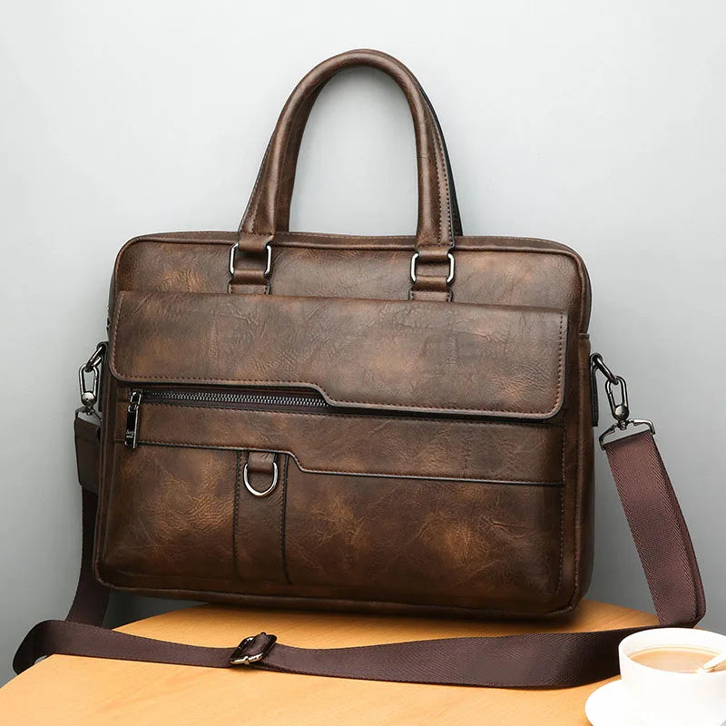 Benedicto – Stylish Leather Shoulder Bag for Men