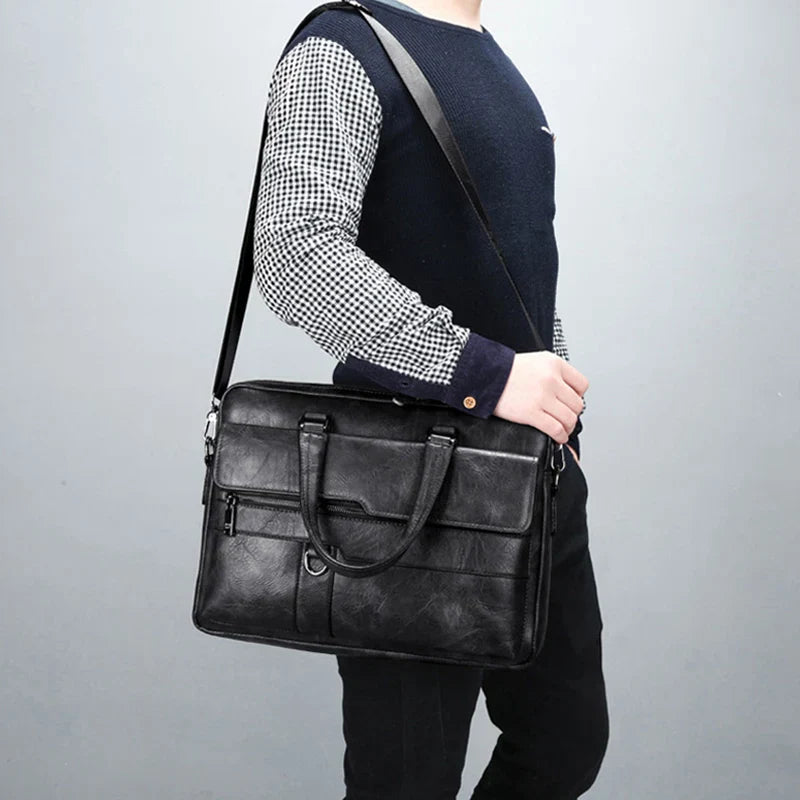 Benedicto – Stylish Leather Shoulder Bag for Men