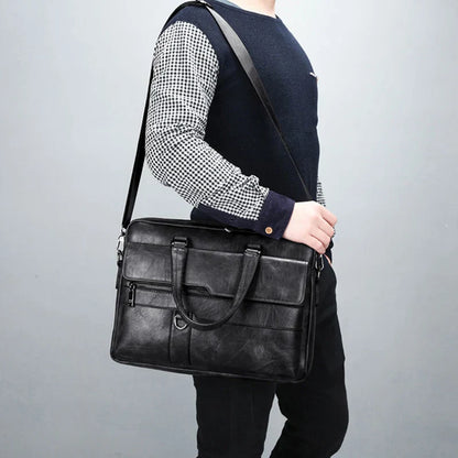 Benedicto – Stylish Leather Shoulder Bag for Men