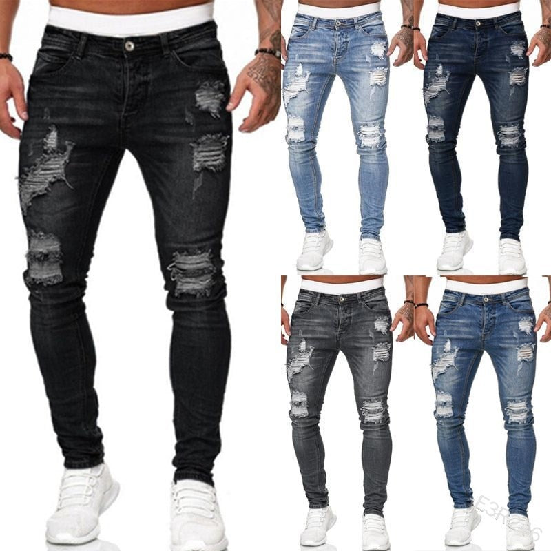 Benham - Stylish men's jeans with ripped details