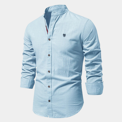 Zorro - Long Sleeve Button-Up Shirt for Men