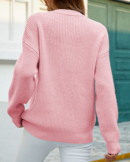 Benthe | Chunky Sweater with Round Neck