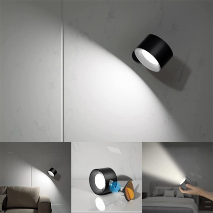 FlexiLamp - Draadloze, oplaadbare 360°-wandlamp