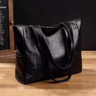 Borsa a spalla da donna in pelle vintage – Classica e alla moda