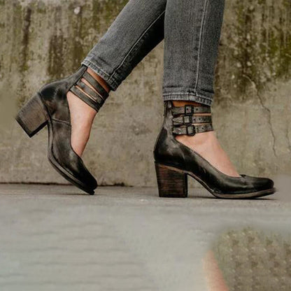 Lerra - Comfortable Buckle Shoe for Women