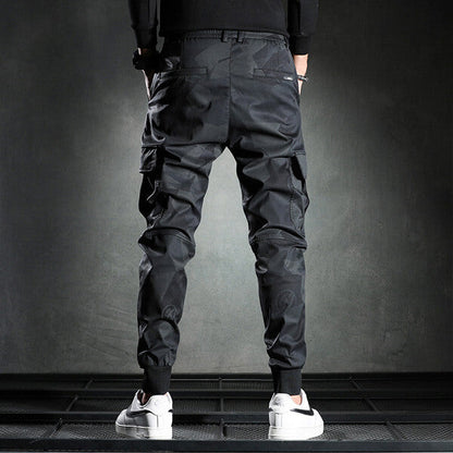 Black Cargo Pants with Streetwear Vibe and Comfortable Fit