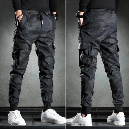 Black Cargo Pants with Streetwear Vibe and Comfortable Fit