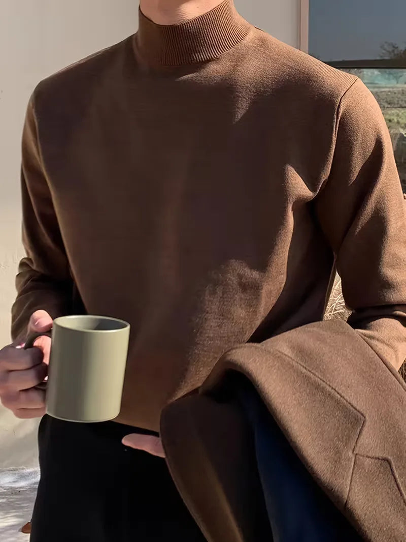 Black Turtle Neck Jumper