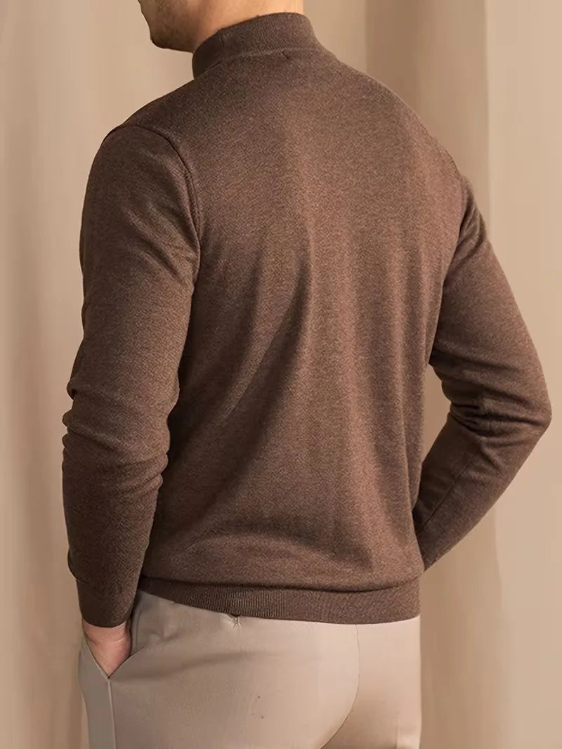 Black Turtle Neck Jumper