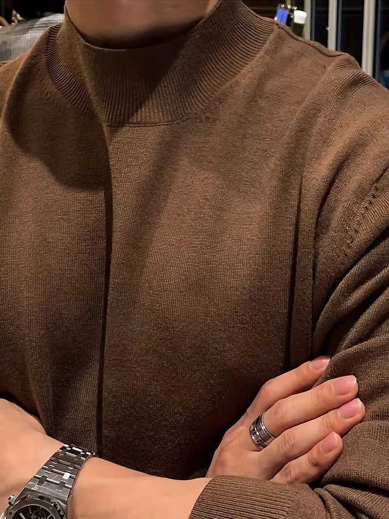 Black Turtle Neck Jumper