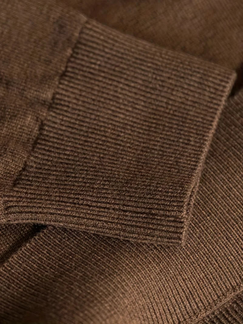 Black Turtle Neck Jumper