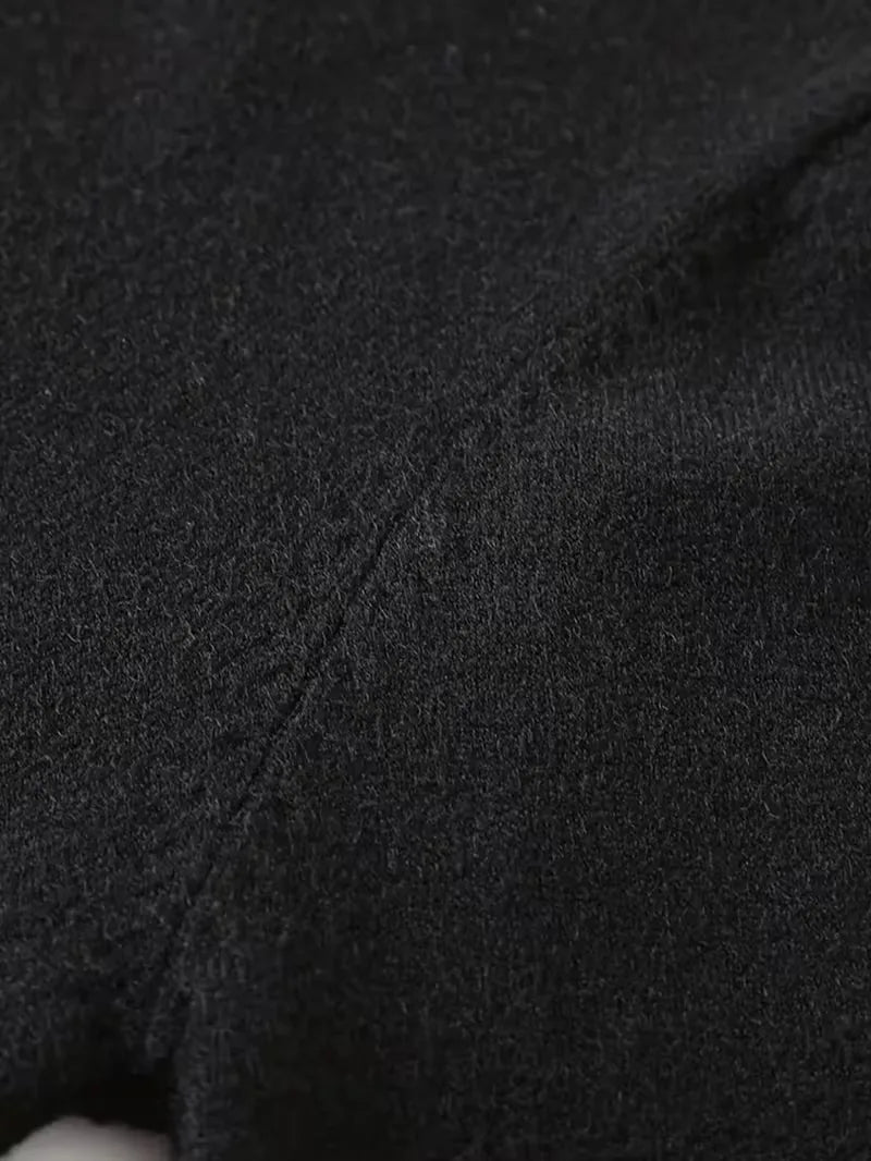 Black Turtle Neck Jumper