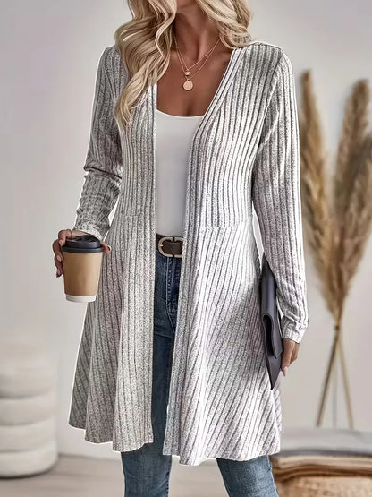 Black cardigan with V-neck