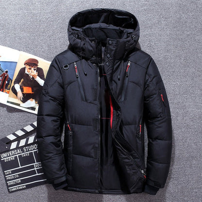 Men's Winter Jacket with Hood - Hans