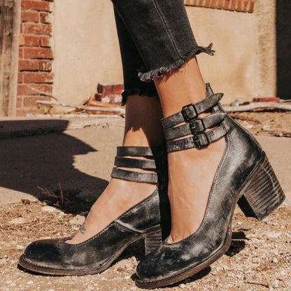 Lerra - Comfortable Buckle Shoe for Women